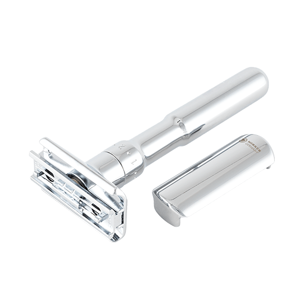 Merkur 701 Futur Polished Chrome Adjustable Double Edge Safety Razor